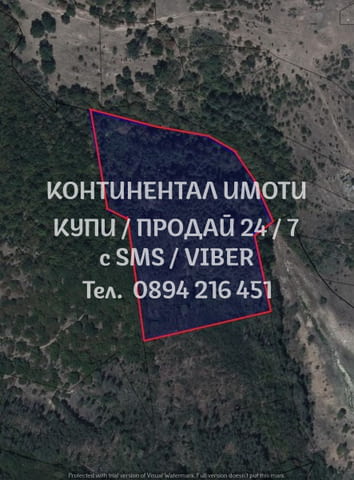 Код 62714. Стара запусната градина, сега гора 19, 7дка с лице 80м на яз. Дондуково. Имота е изключите - снимка 7