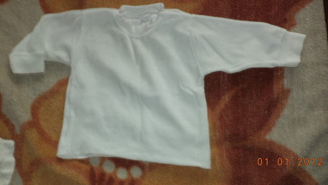 На вашето внимание - ДАТСКИ блузки до 1 г 0-3 месеца (ръст до 62 см.), Unisex, Блуза - град Пловдив | Дрехи - снимка 3