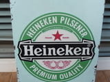 Метална табела бира Heineken Premium Quality Хайнекен бирите лого звезда