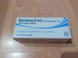 ВИТАМИН B12 комплекс/милгама/ 250 mg. Benexol B12 - 50 таблетки