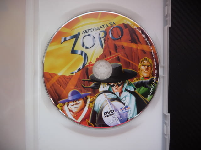 Легенда за Зоро DVD филм Zoro закрилник за онеправданите дуел шпаги - снимка 2