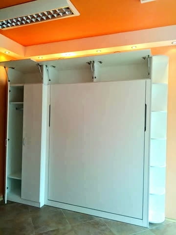 Падащо легло вертикално с гардероб - city of Tsarеvo | Beds - снимка 2