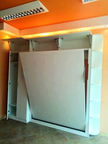 Падащо легло вертикално с гардероб - city of Tsarеvo | Beds - снимка 3