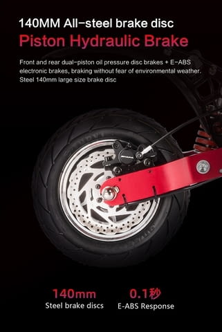 Електрически скутер/тротинетка със седалка BOYUEDA 3200W 28AH - снимка 4