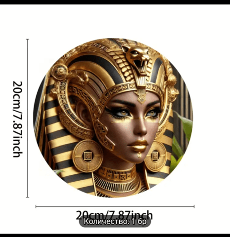 Египетска кралица Ar Deco - city of Montana | Paintings - снимка 4