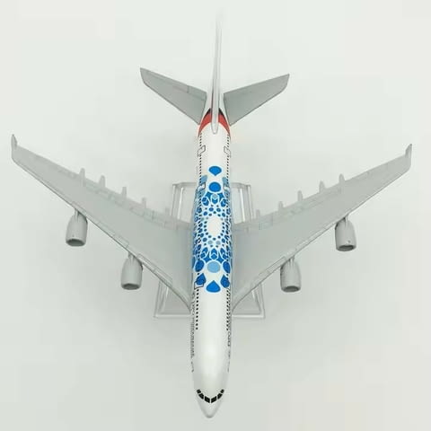 Еърбъс 380 самолет модел макет Airbus Emirates метален авиокомпания летище рекламен полет лайнер Exp - снимка 4
