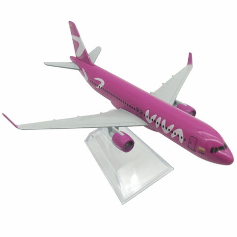 Еърбъс 320 самолет модел маке Airbus A320 Viva метален Low Cost евтини полети - снимка 4