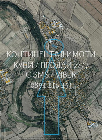 Код. 62967. Голям парцел 1450м2 с лице 16м, който се намира в северната част на селото на тихо и спо - снимка 3
