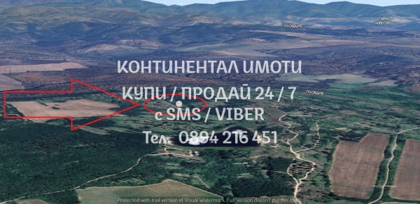 КОДг 62972. Нива 10650м2, кат 8-та. Продава се е втора нива 15дка. Нивите са запуснати и се намира - снимка 3