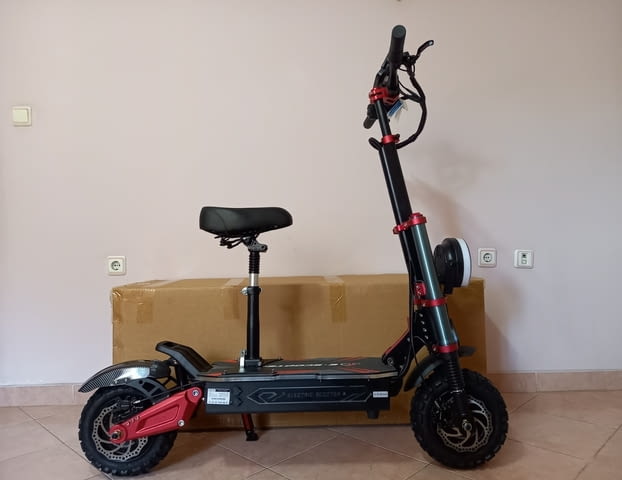 Електрически скутер/тротинетка със седалка BOYUEDA S5 6000W 38AH - снимка 8