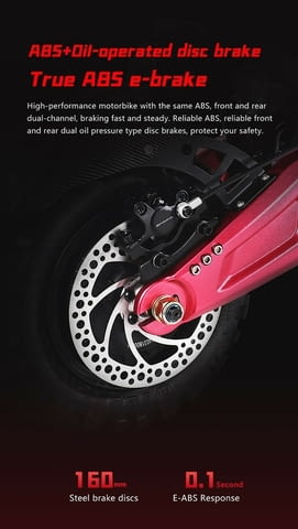 Електрически скутер/тротинетка със седалка BOYUEDA S5 6000W 38AH - снимка 4