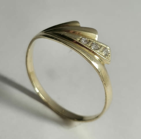 Златен пръстен-1.93гр. - град Горна Оряховица | Пръстени - снимка 1