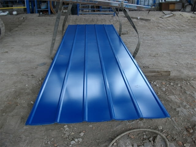 Облицовъчна - фасадна пластифицирана ламарина TR10x234-1170, city of Sofia - снимка 6