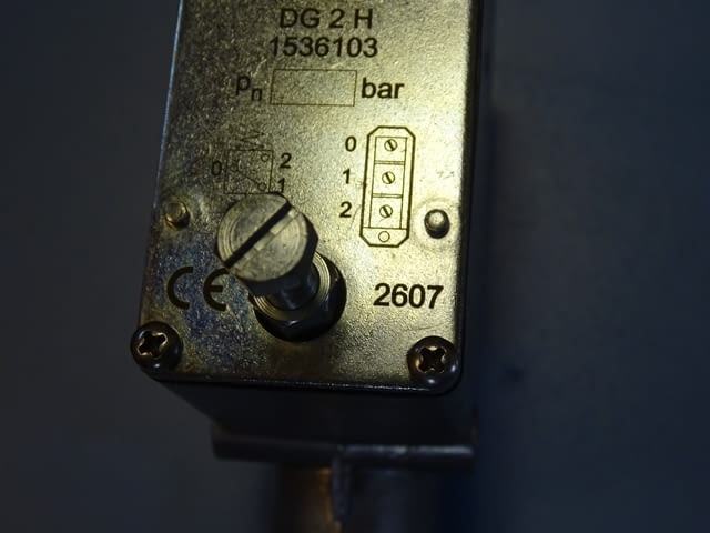 Пресостат хидравличен HAWE DG2H hydraulic pressure switch 40-160 Bar - снимка 3