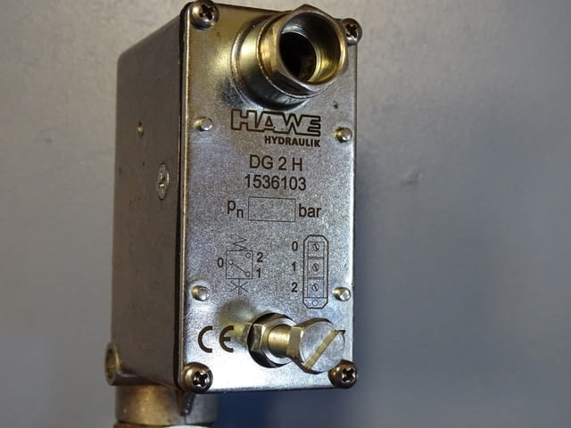 Пресостат хидравличен HAWE DG2H hydraulic pressure switch 40-160 Bar - снимка 9