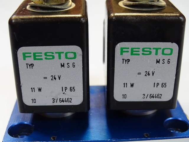 Пневматичен вентил Festo BMCH-2-3-1/8 Solenoid Valve 0-7Bar 24VDC - снимка 6