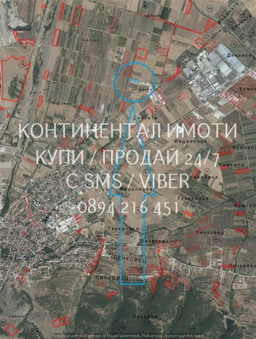 Код 62978. УПИ 1750м2 с право на строеж, в близост до електрозахранване и къщи. Възможност за раздел - снимка 3