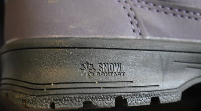 Непромокаеми ботуши за преходи в сняг, с велкро, № 25, лилави - снимка 5