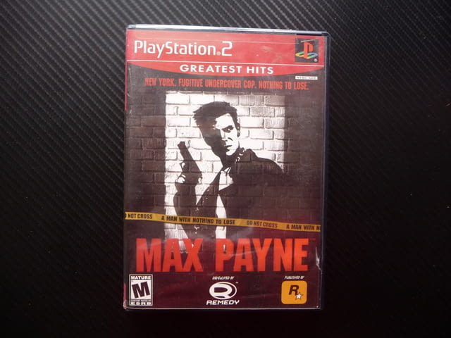 Max Payne PlayStation 2 игра Greatest hits екшън геймъри конзола - снимка 1