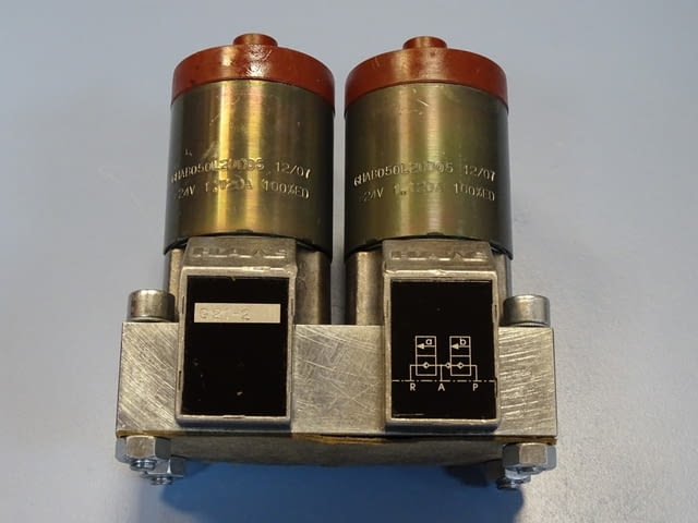 Хидравличен вентил HAWE G21-2 hydraulik directional seated valve 24VDC - снимка 3
