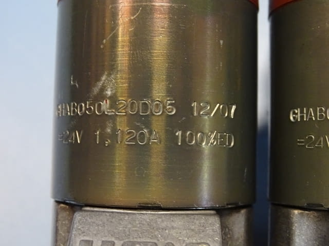 Хидравличен вентил HAWE G21-2 hydraulik directional seated valve 24VDC - снимка 4