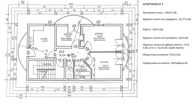 Продавам етаж от къща в центъра на гр. Шумен - city of Shumen | For Sale - снимка 1