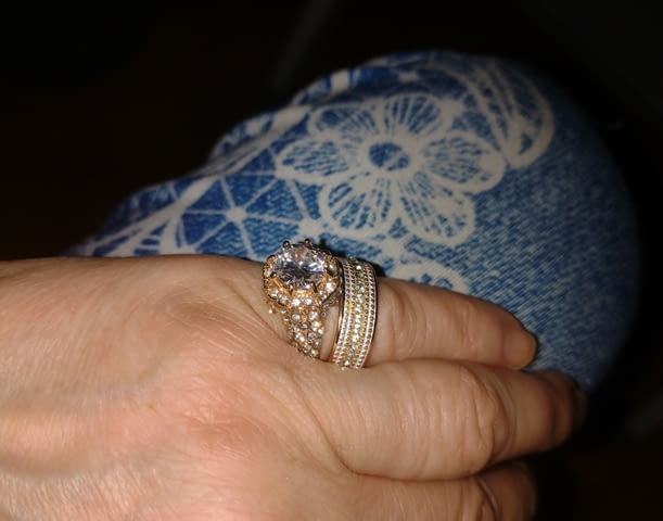 Моден двоен пръстен Диамант и кварц Unisex, Diamond - city of Bеrkovitsa | Rings - снимка 2