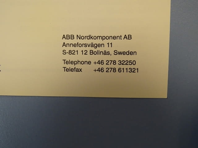 Кранов изключвател ASEA (ABB) AGVL41 Limit Switch 380V 10A, city of Plovdiv - снимка 10