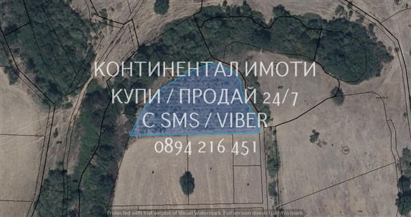 Код 62987. Три ниви с обща площ 5дка. /3500м2 градина със стари овошки на 500м от селото и на 300м о - снимка 1