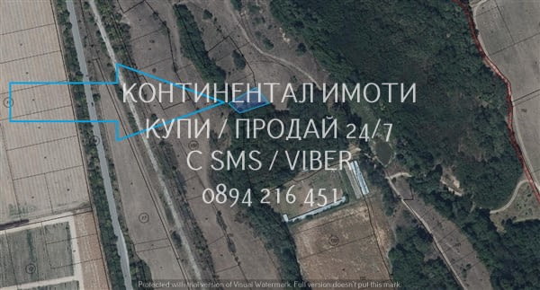 Код 62987. Три ниви с обща площ 5дка. /3500м2 градина със стари овошки на 500м от селото и на 300м о - снимка 5