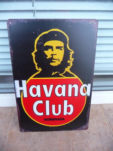 Метална табела Havana Club Че Гевара кубински ром Хавана клуб алкохолна напитка - снимка 1
