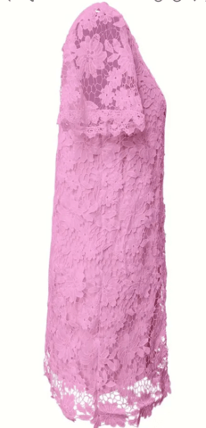 Дантелена рокля Валентина Spring/Summer, Dress, XL - city of Montana | Women’s Clothes - снимка 2