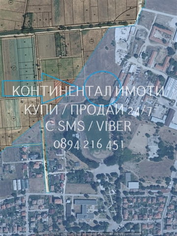 КОД 23172 Парцел 1520м2 /реални 890м2/ в новата регулация на града зад стадиона. Наоколо не е застр - снимка 2