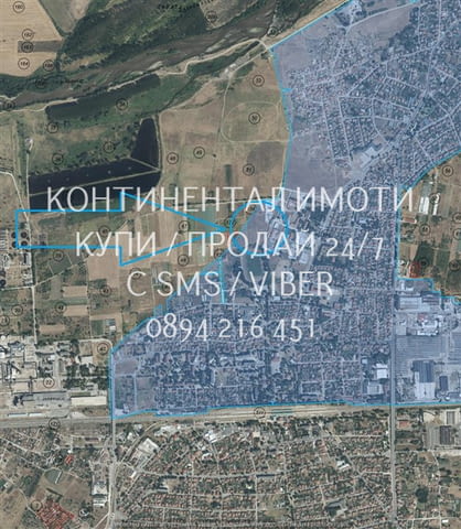 КОД 23172 Парцел 1520м2 /реални 890м2/ в новата регулация на града зад стадиона. Наоколо не е застр - снимка 4
