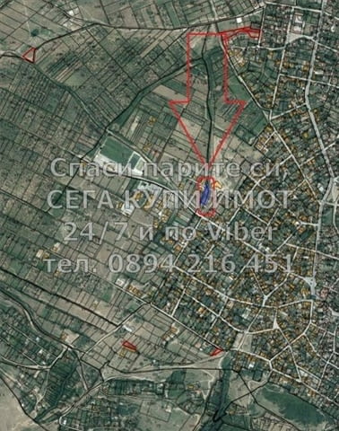 КОДо 61646 Панорамен поземлен имот 870м2 /с ширина 15метра/до новоизградени къщи и луксозна резиденц - снимка 6