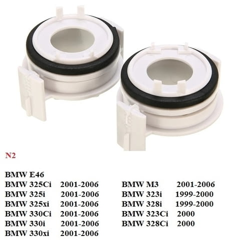 Преходници/адаптери за ЛЕД/LED диодни крушки за H7, city of Razgrad | Accessories - снимка 1