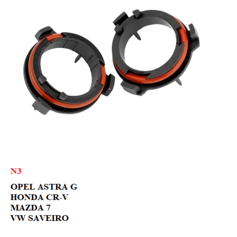 Преходници/адаптери за ЛЕД/LED диодни крушки за H7, city of Razgrad | Accessories - снимка 2