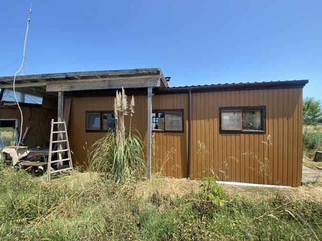 Облицовъчна-фасадна трапецовидна пластифицирана ламарина с дървесна шарка - снимка 12